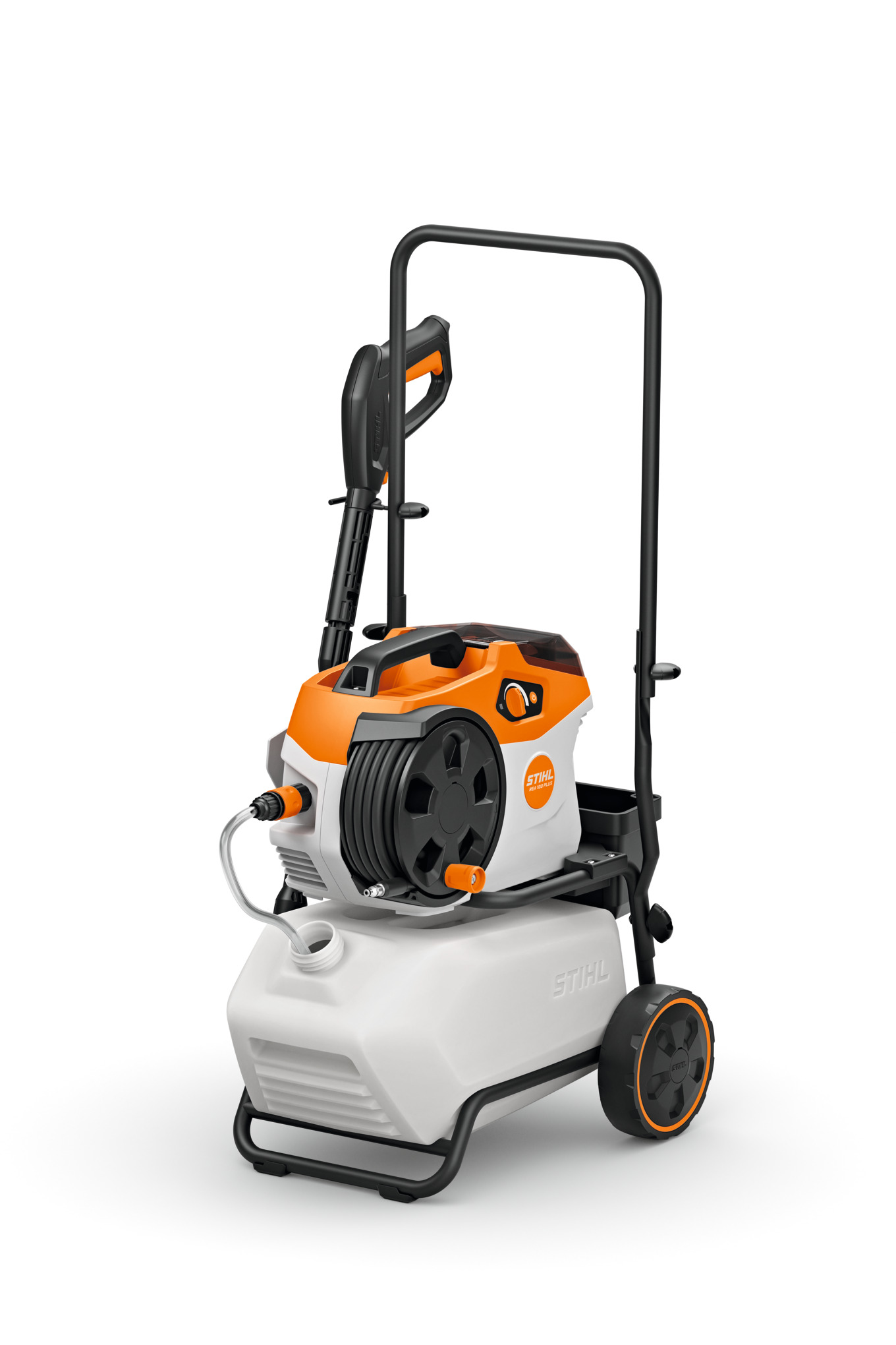 Carrello con serbatoio dell'acqua