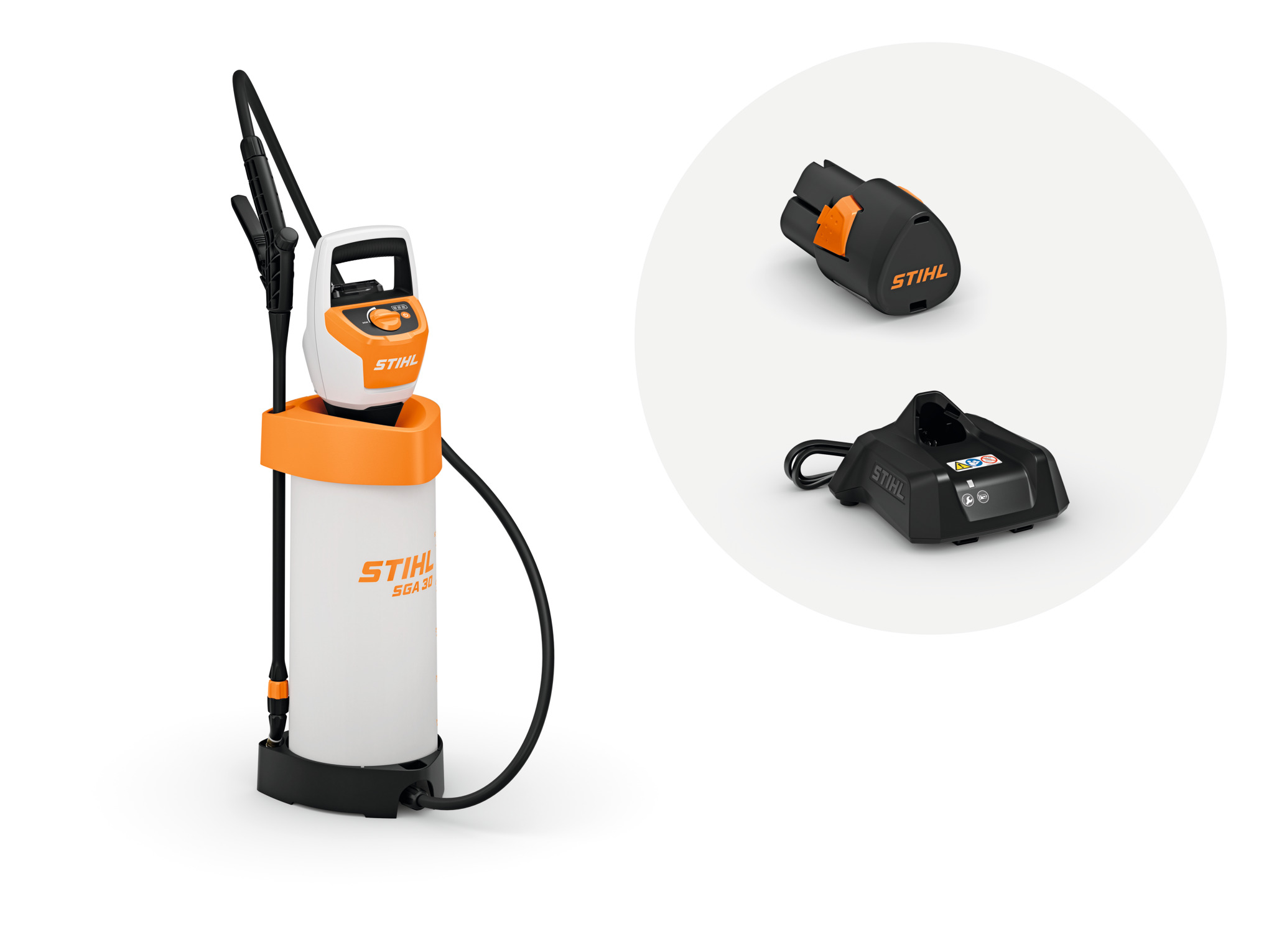 SGA 30 con batteria AS 2 e caricatore AL 1