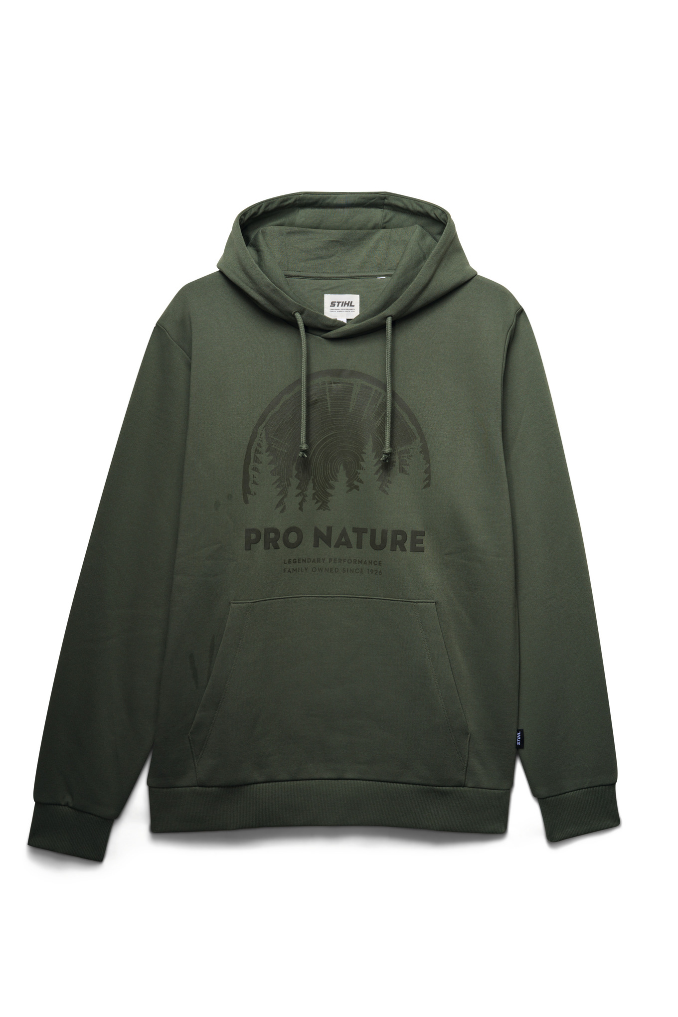 Felpa con cappuccio PRO GREEN