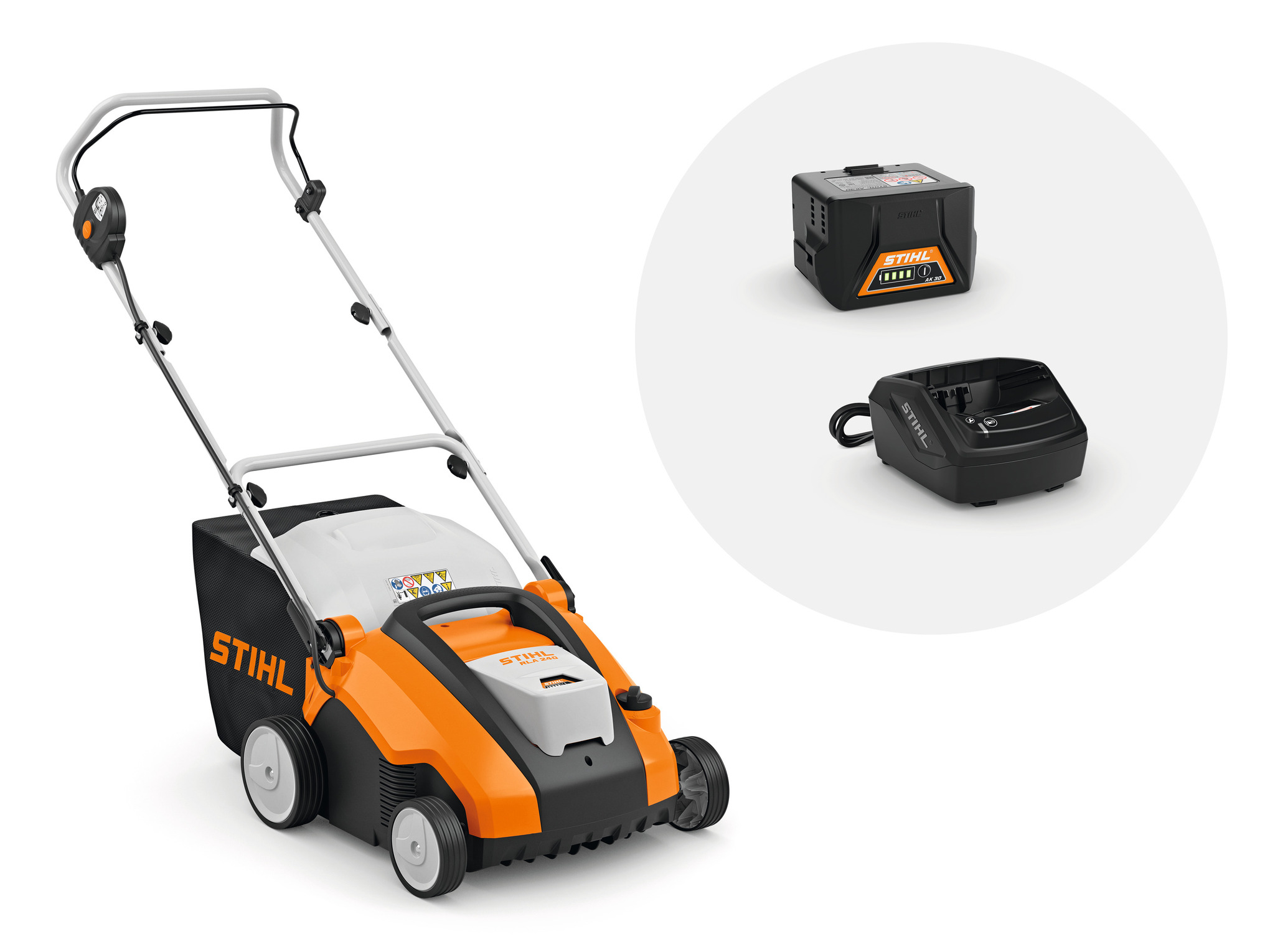 RLA 240, con 1 batteria AK 30 e caricatore al 101