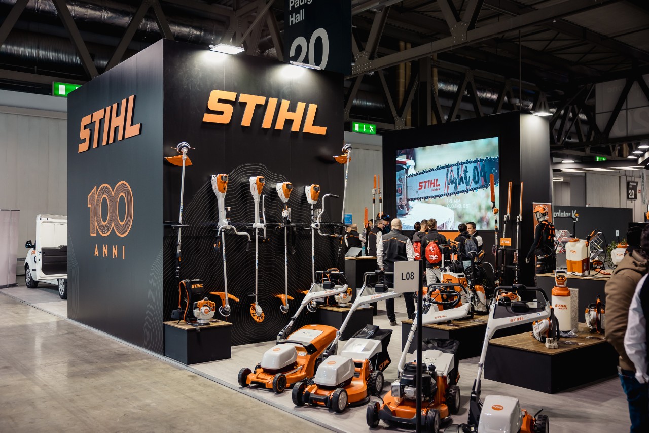 Stand fieristico STIHL