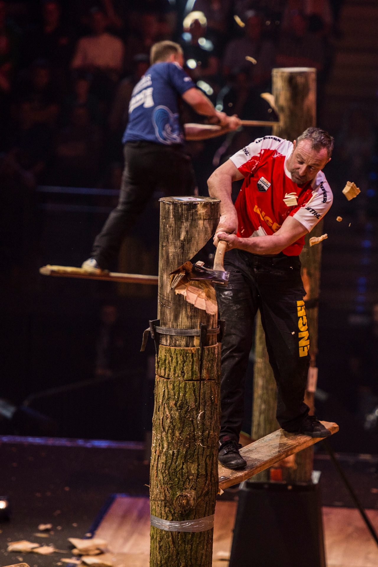 Disciplina Springboard all'evento TIMBERSPORTS®