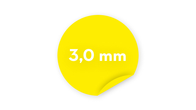 Icona filo falciante giallo